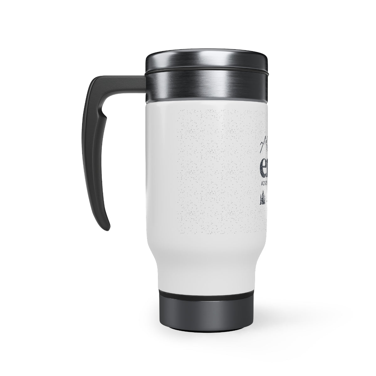 Summit Stainless Steel Travel Mug with Handle, 14oz